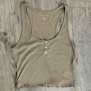 Beige Tank Top